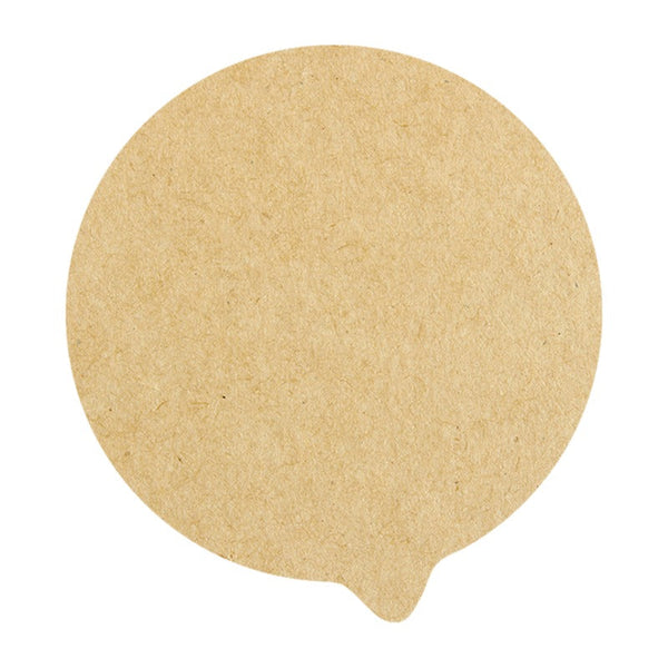 500pcs - Opercover kraft - Ø 20,4 cm