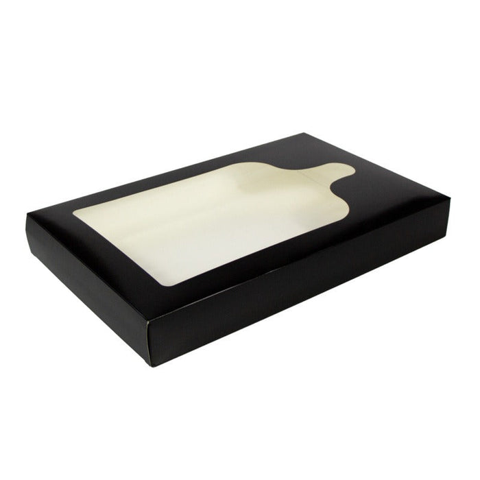 50pcs - Boîte avec fenêtre en PET pour planche - 40 cm x 25 cm x 5 cm