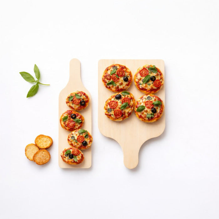 25pcs - Planche apéro bois - 29,5 cm x 18 cm x 0,22 cm