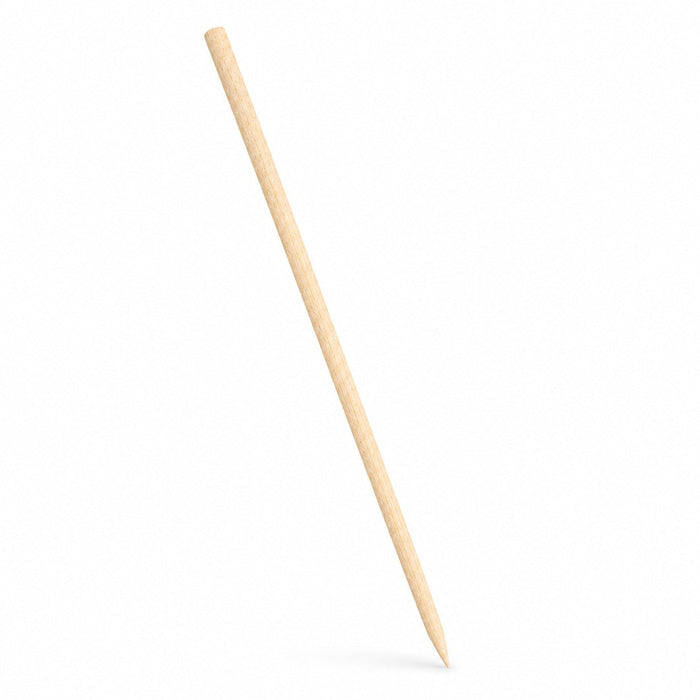 100pcs - Batonnet en bois pour pomme d'amour - Ø 0,6 cm - H 18 cm