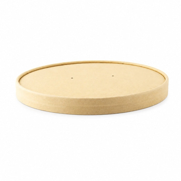 50pcs - Couvercle carton kraft - Ø 6,1 cm - Compatible avec 210POW122, 210POW62, 210POW82