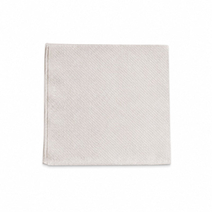 100pcs - Serviette ouate blanche 2 plis - 30 cm x 30 cm