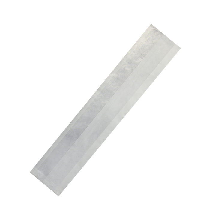 1000pcs - Sac sandwich blanc ingraissable à fenêtre cristal - 11 cm x 4 cm x 55 cm
