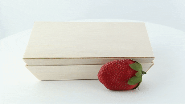 100pcs - 18x13cm - Couvercle bois naturel "Samourai" - Compatible avec 210SAMBQ130