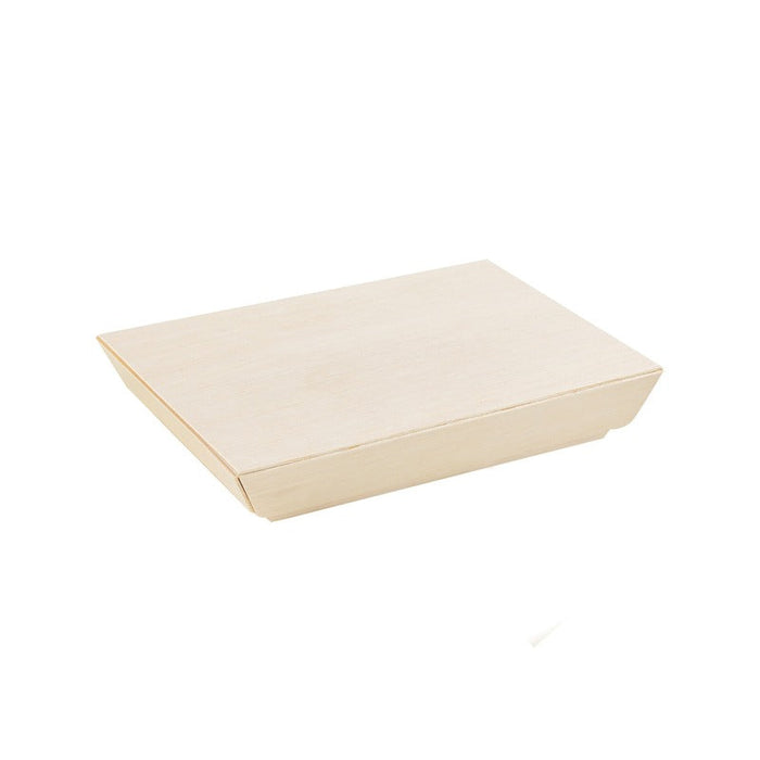 100pcs - 18x13cm - Couvercle bois naturel "Samourai" - Compatible avec 210SAMBQ130