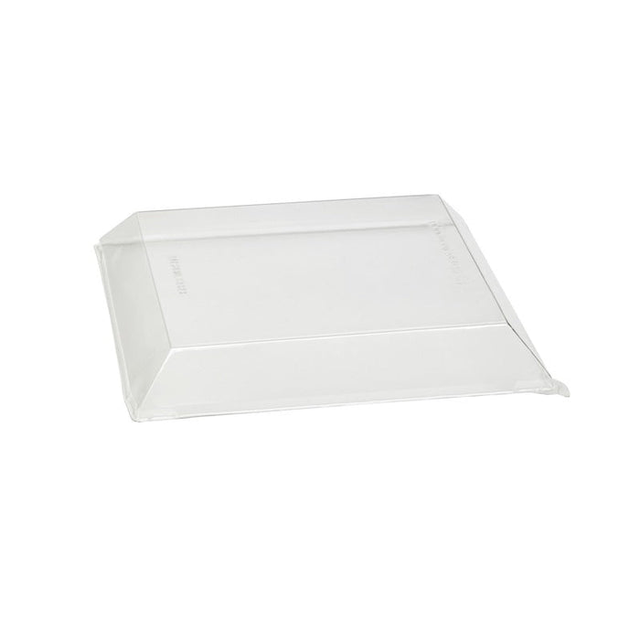 25pcs - Couvercle PET transparent "Samourai" - 23 cm x 23 cm x 3,4 cm - Compatible avec 210SAMBQ2323