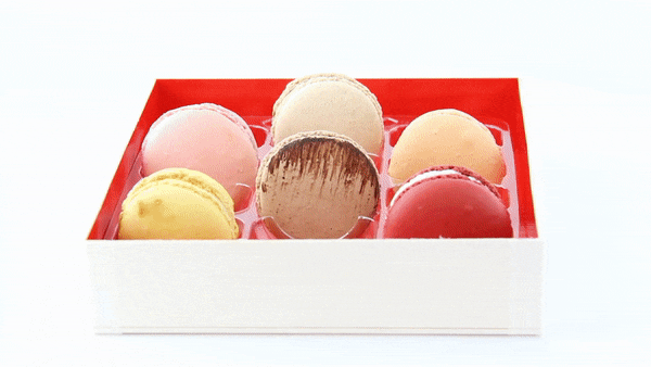 100pcs - Boîte bois pliante intérieur laqué rouge "Samouraï" - 16 cm x 16 cm x 3,6 cm