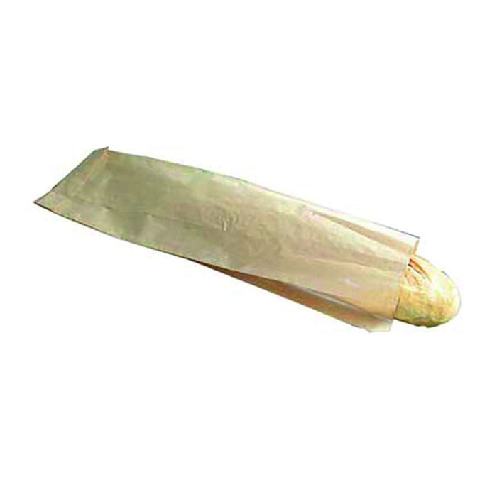 1000pcs - Sac sandwich papier brun - 10 cm x 4 cm x 30 cm