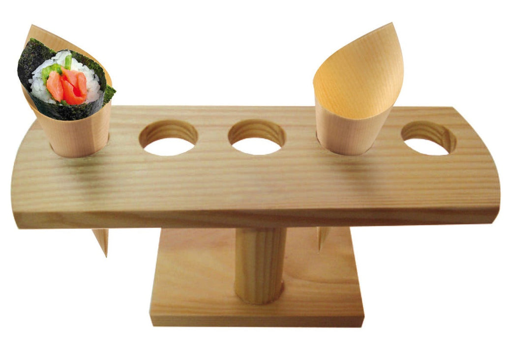 10pcs - Support bambou pour cônes 5 trous - 23,5 cm x 8 cm x 9,5 cm