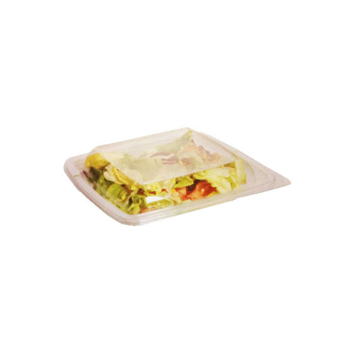 50pcs - Couvercle transparent dôme - 19,5 cm x 19,5 cm x 2 cm