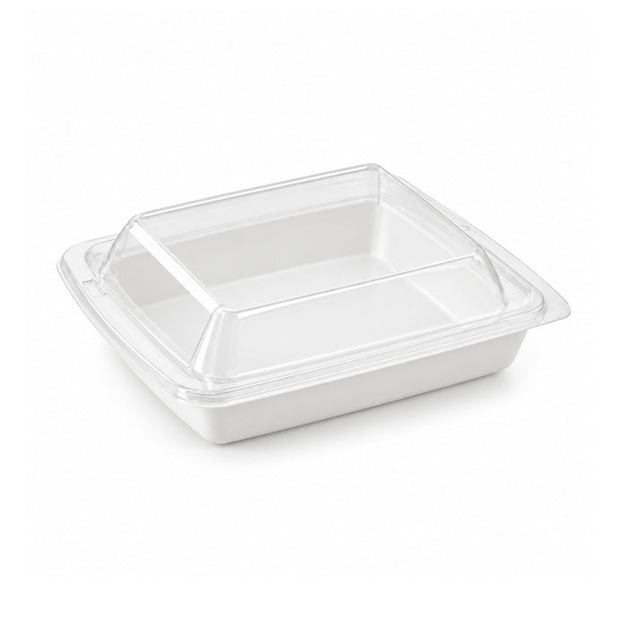 50pcs - Couvercle transparent dôme - 19,5 cm x 19,5 cm x 2 cm