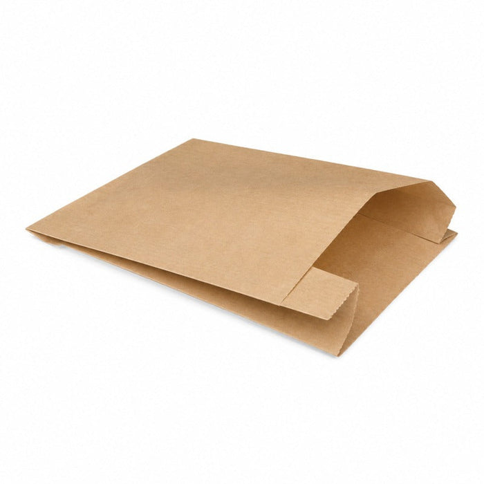 1000pcs - Sac papier tout usage brun - 18 cm x 8 cm x 34 cm