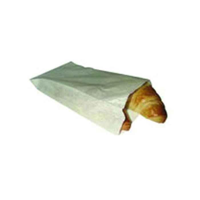 1000pcs - 12x5x22cm - Sac papier tout usage blanc