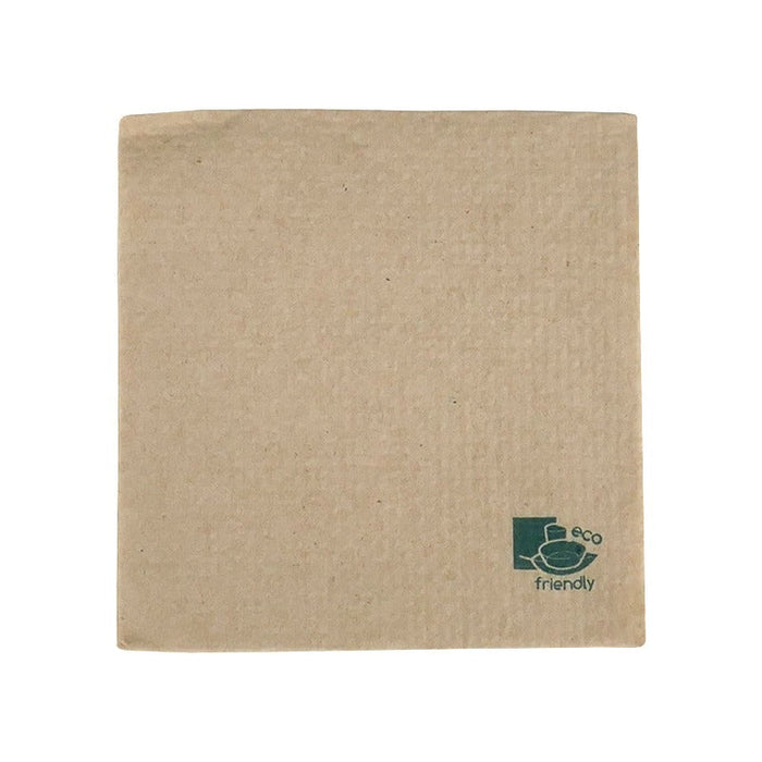 50pcs - Serviette papier écrue 2 plis - 40 cm x 40 cm