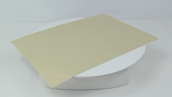 250pcs - Set de plateau papier crème - 30 cm x 40 cm