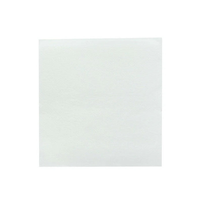 150pcs - 20x20cm 2 plis - Serviette micro point blanche