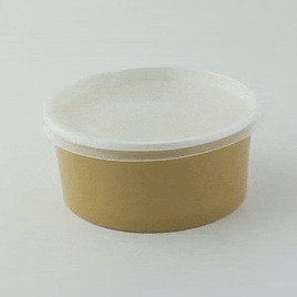 50pcs - Couvercle PP transparent - Ø 11,4 cm