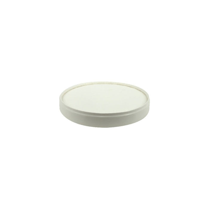 25pcs - Couvercle carton blanc - Ø 9 cm - Compatible avec 210SOW8