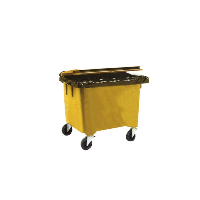 100pcs - Doublure container noire - 1100000 ml - 225 cm x 175 cm