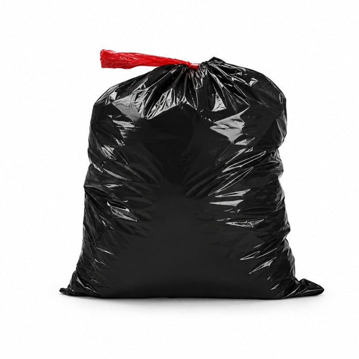 20pcs - Sac poubelle plastique noir - 110000 ml - 36 cm x 17 cm x 110 cm