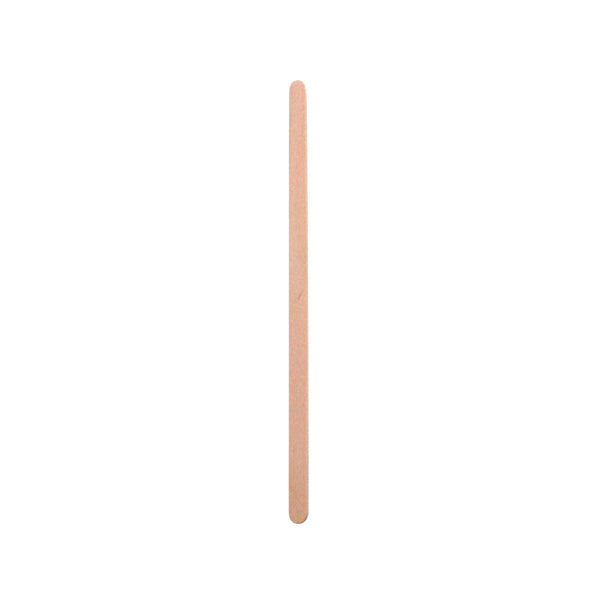 1000pcs - Spatule à café bois à bouts arrondis - 11 cm