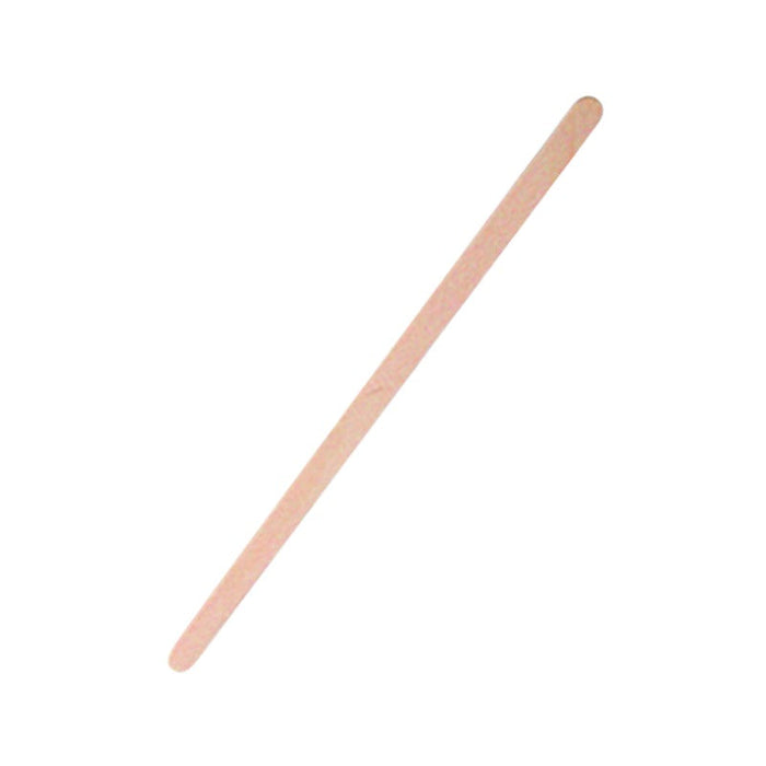2000pcs - 14cm - Spatule à café bois à bouts arrondis en boîte distributrice