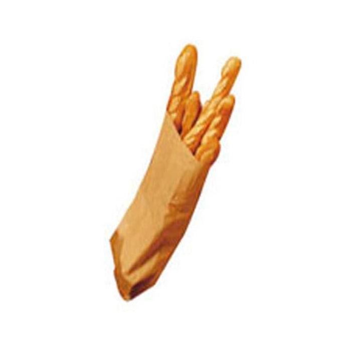 100pcs - Sac regroupement papier kraft brun - 29 cm x 20 cm x 80 cm