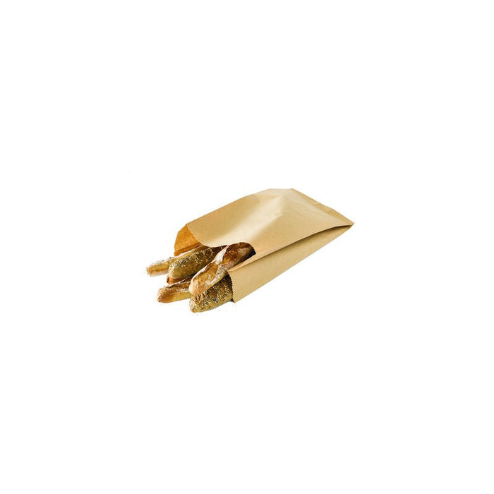 100pcs - Sac regroupement papier kraft brun - 29 cm x 20 cm x 80 cm