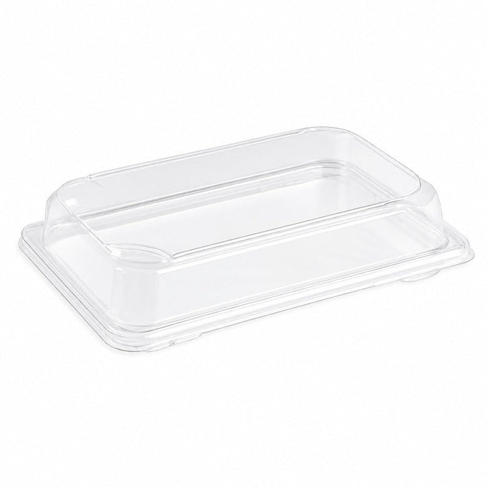 50pcs - Couvercle PET transparent - 14,1 cm x 9,9 cm x 0,7 cm - Compatible avec 210TMFP37, 210TMFP50