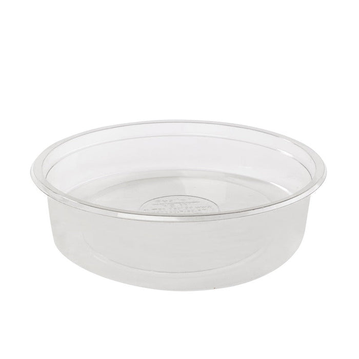 50pcs - 960ml Ø17cm H5,5cm - Saladier rond "Saladeli" en PET transparent sans couvercle