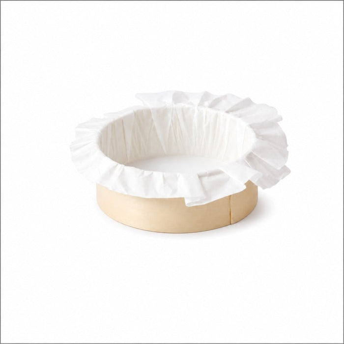 10pcs - Anneau de cuisson "Bake-a-ring" avec papier cuisson intégré - 260 ml - Ø 10,3 cm - H 3 cm