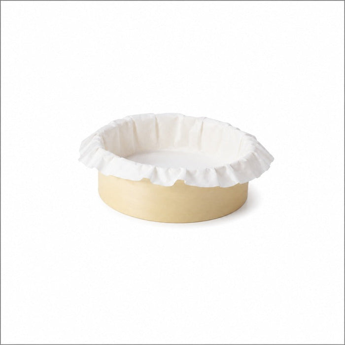 10pcs - Anneau de cuisson "Bake-a-ring" avec papier cuisson intégré - 390 ml - Ø 11 cm - H 4 cm