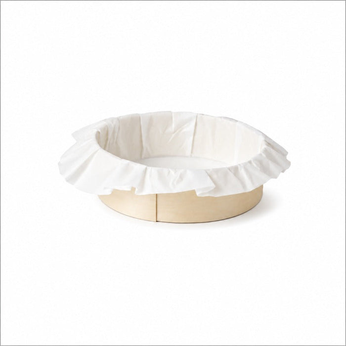 10pcs - Anneau de cuisson "Bake-a-ring" avec papier cuisson intégré - 490 ml - Ø 11,8 cm - H 4,7 cm
