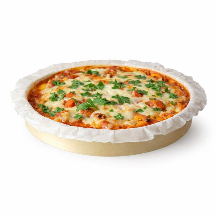 10pcs - Anneau de cuisson "Bake-a-ring" avec papier cuisson intégré - 1330 ml - Ø 23 cm - H 3,5 cm