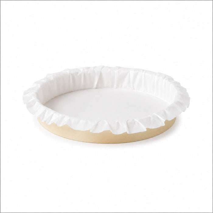 10pcs - Anneau de cuisson "Bake-a-ring" avec papier cuisson intégré - 1330 ml - Ø 23 cm - H 3,5 cm