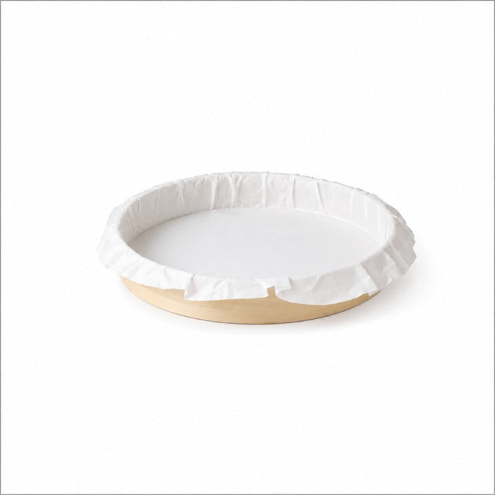 10pcs - 1470ml Ø24cm H3,5cm - Anneau de cuisson "Bake-a-ring" avec papier cuisson intégré