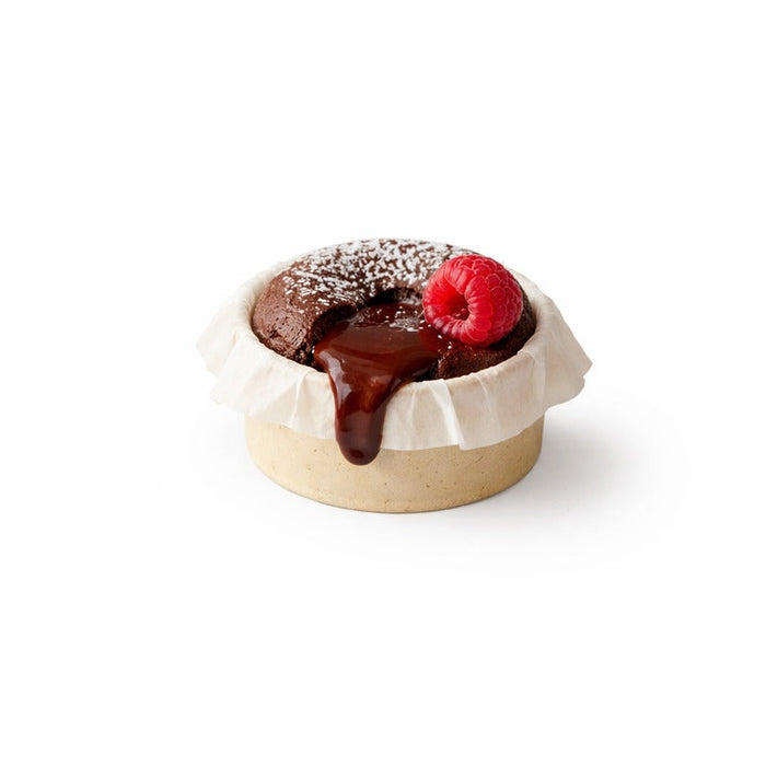 10pcs - Anneau de cuisson "Bake-a-ring" avec papier cuisson intégré - 58 ml - Ø 5,2 cm - H 3 cm