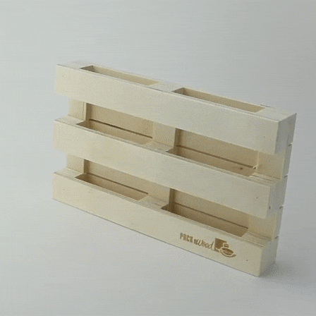 32pcs - 20x12x3cm - Mini palette bois