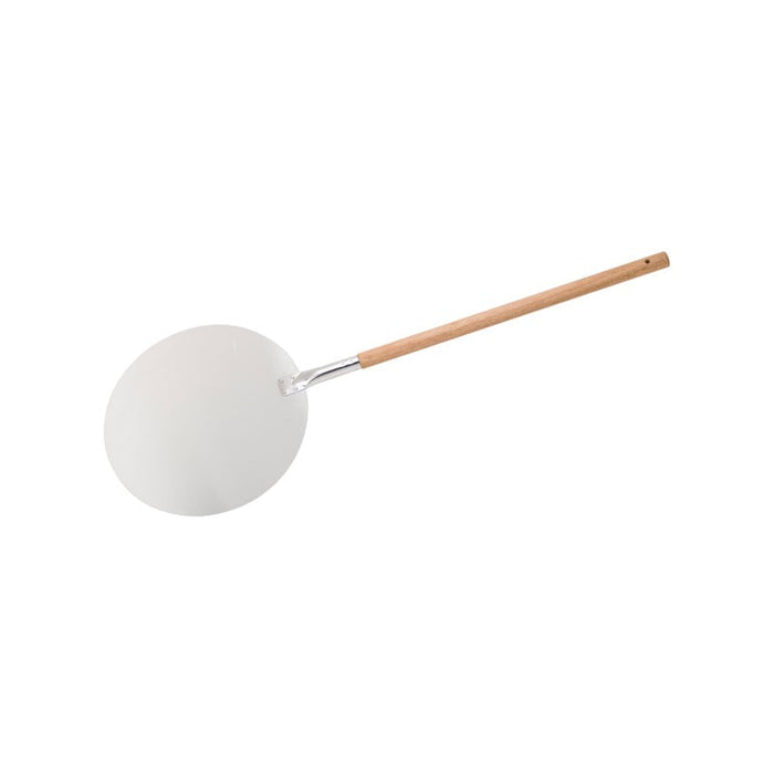 12pcs - Pelle à pizza ronde avec poignée en bois - Ø 35,5 cm - L 100,5 cm