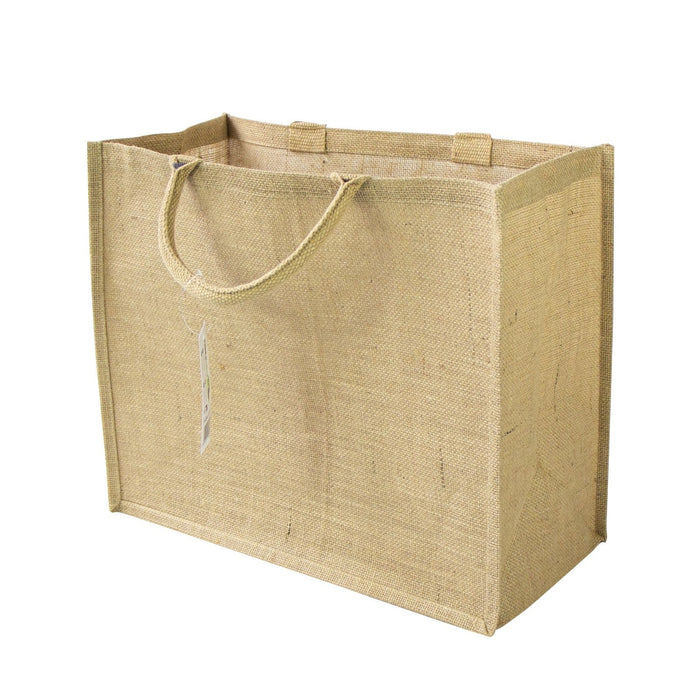 5pcs - 45x22x37cm - Sac cabas en jute brun