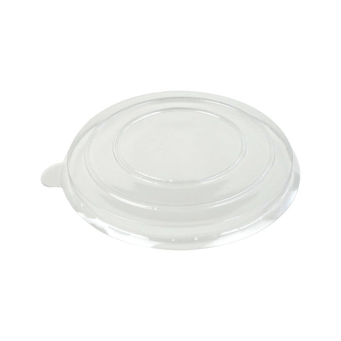 100pcs - Ø18cm - Couvercle PVC transparent plat "Ceramik" - Compatible avec 294CKB800