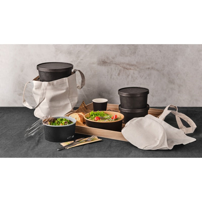 20pcs - Sac en coton pour bento - Ø 21,5 cm