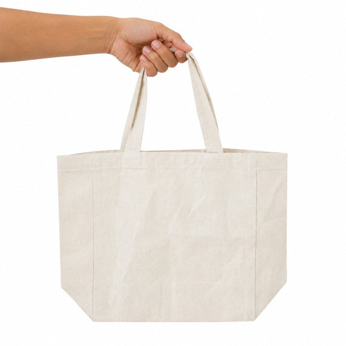 10pcs - Sac cabas Lunch en coton - 25 cm x 10 cm x 25 cm