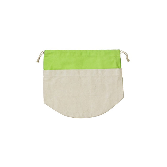 50pcs - Ø19cm H17cm - Panier à viennoiseries et pain en coton à fermeture en cordelette