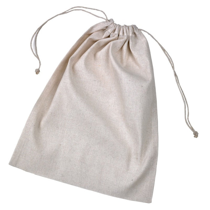 50pcs - 30x40cm - Sac en coton multiusage à fermeture en cordelette taille L