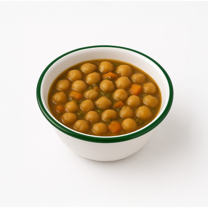 12pcs - Bol profond bords droits en acier émaillé blanc à bord vert "Enamel" - 550 ml - Ø 15,8 cm - H 6,5 cm