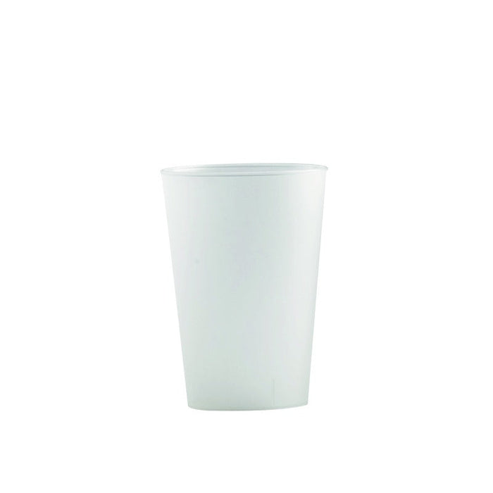 340pcs - Verre festival PP réutilisable - 430 ml - Ø 8,2 cm - H 11,8 cm