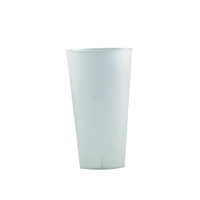 306pcs - Verre festival PP réutilisable - 500 ml - Ø 8,2 cm - H 14,5 cm