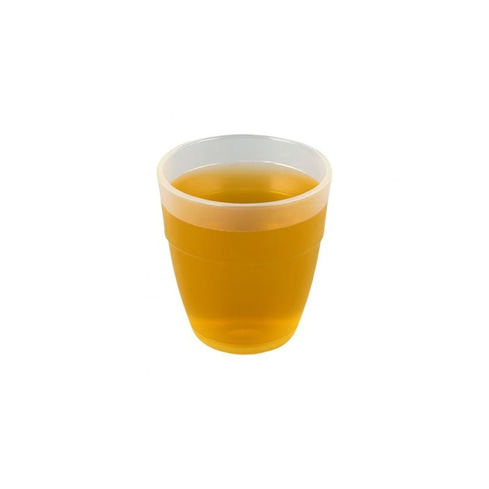 72pcs - Verre Cupoly empilable en plastique PP réutilisable - 88 ml - Ø 5,5 cm - H 6 cm