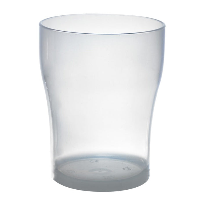 12pcs - Verre à bière Cupoly 1/2 pinte en plastique PP réutilisable - 380 ml - Ø 8,2 cm - H 10,3 cm